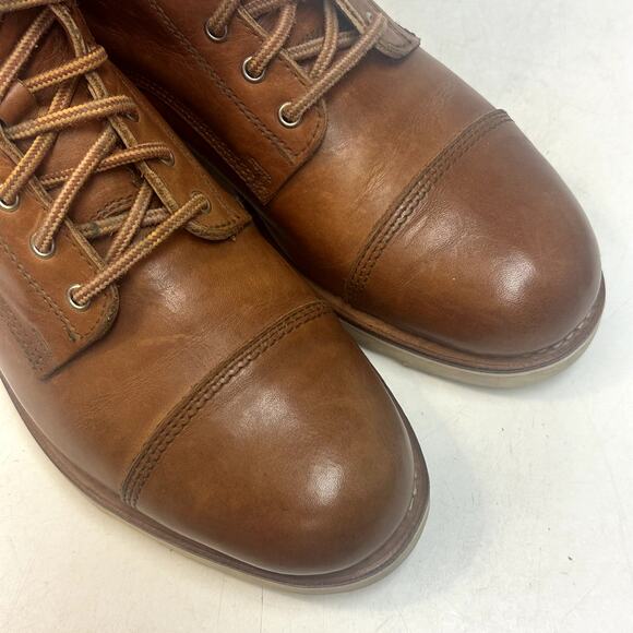 VGUC Rancourt & Co. x Helm x Huckberry Hunter Teak Cap Toe Boot Maine USA 10 D main image 5